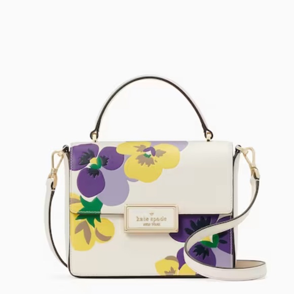kate spade Handbags - Kate Spade Reegan Pansy Toss Top Handle Crossbody